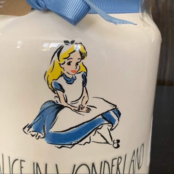 Rae Dunn Disney ALICE IN WONDERLAND Medium Ceramic Canister - Picture 6 of 10